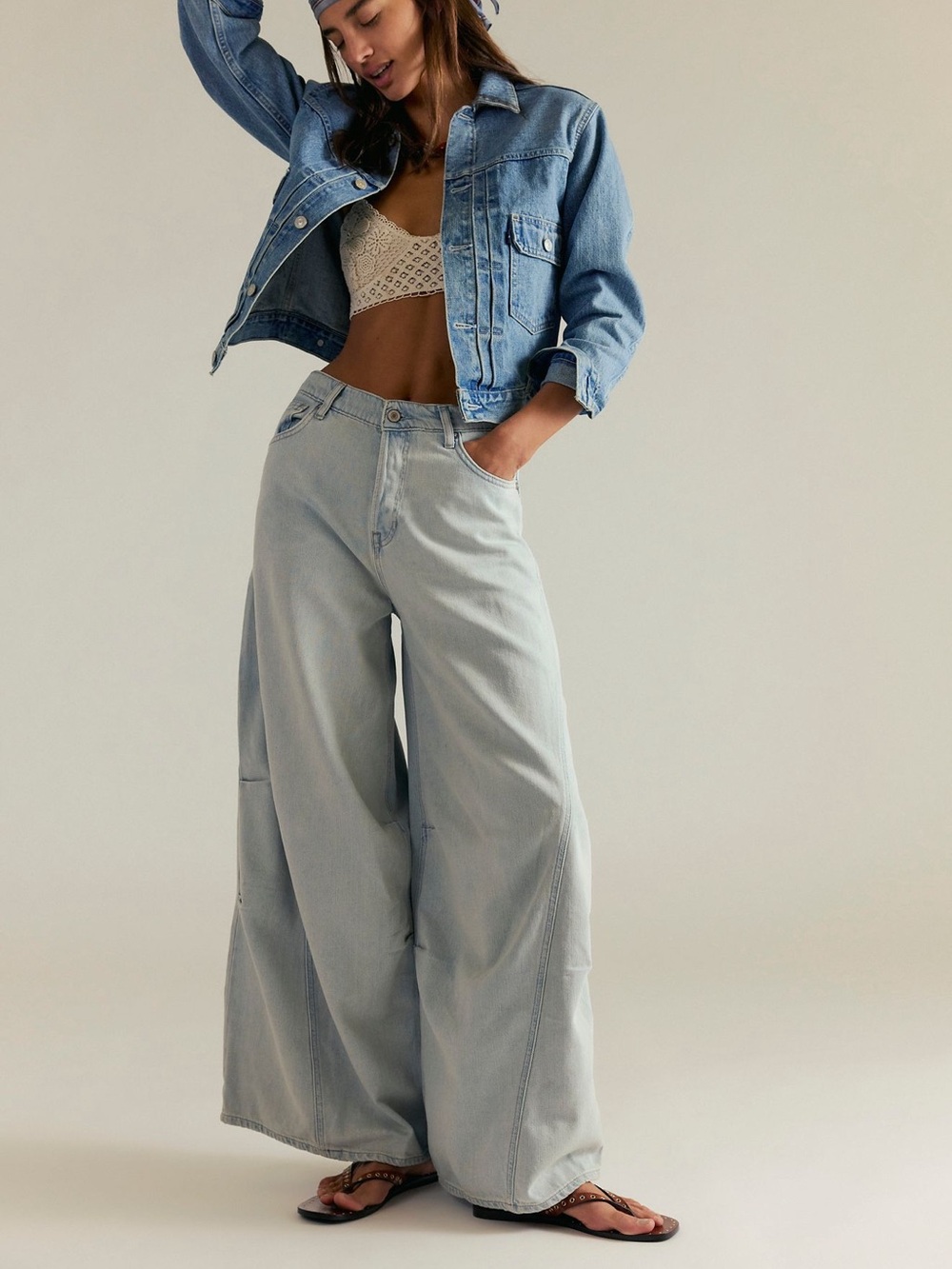 We The Free Westward Demi Barrel Leg Jeans Amazing 🔥BRAND NEW